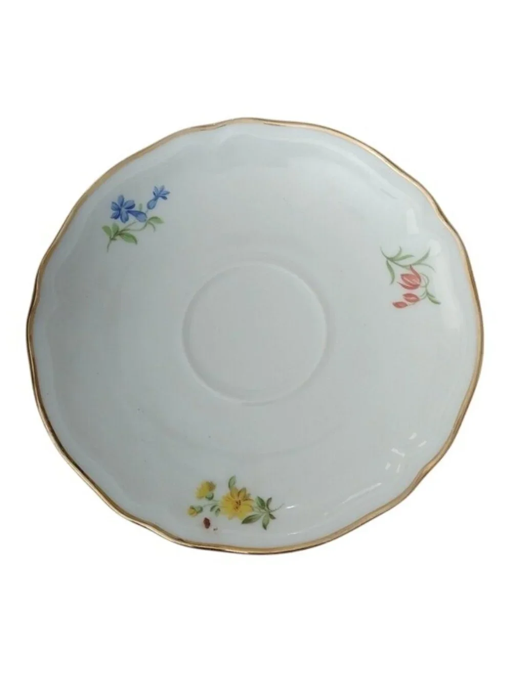Schirnding Bavaria Tea Set Sandwich Tray Creamer Sugar Bowl Cups Saucers Dreden